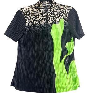 Jamie Sadock Signature Animal Print Top Size Small